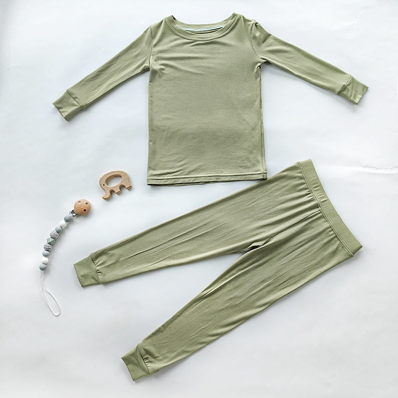 BambooLounge Set – Soft Baby Boy Homewear