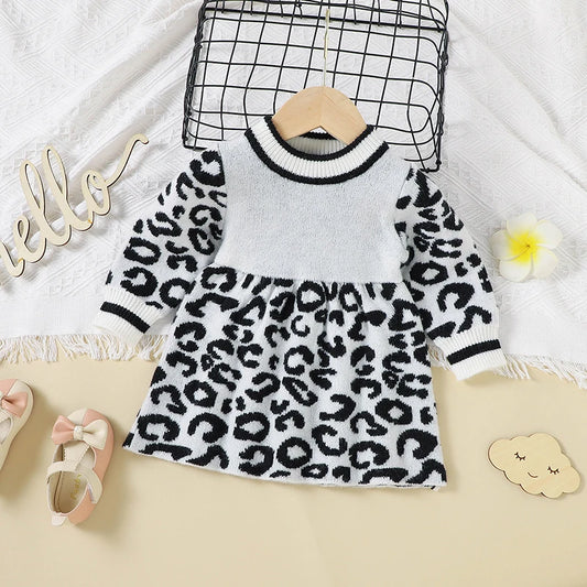 WildSnug – Autumn Knit Dress for Newborns