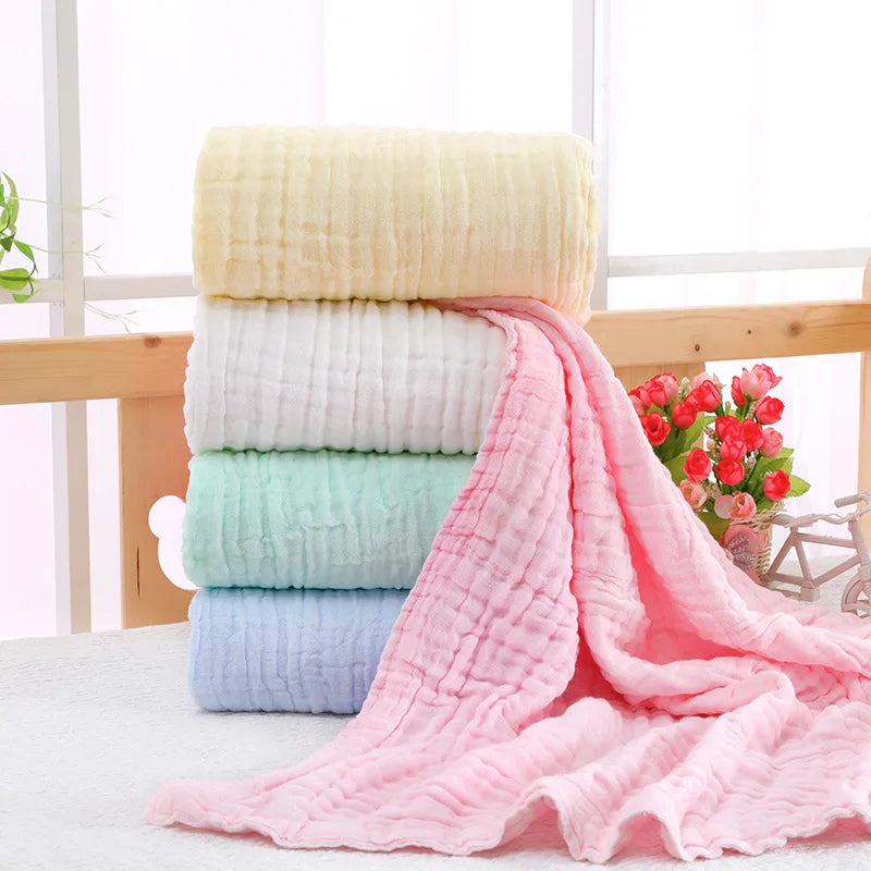 CozyNest Swaddle – Organic Muslin Baby Blanket