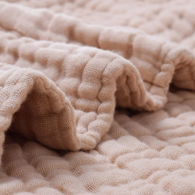 CozyNest Swaddle – Organic Muslin Baby Blanket