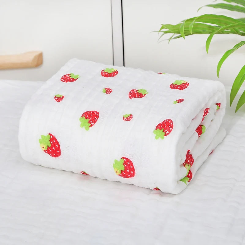 CozyNest Swaddle – Organic Muslin Baby Blanket