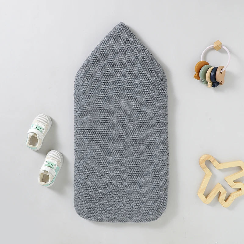 WarmHug Toddler Sleep Sack – Solid Knit Newborn Swaddle