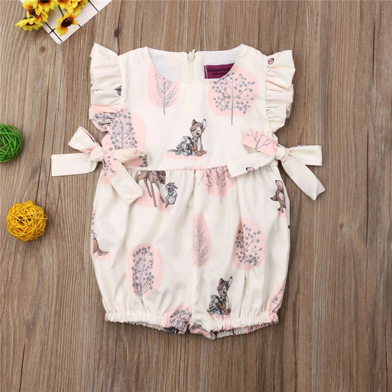 DearBloom Romper – Soft Cotton Baby Jumpsuit