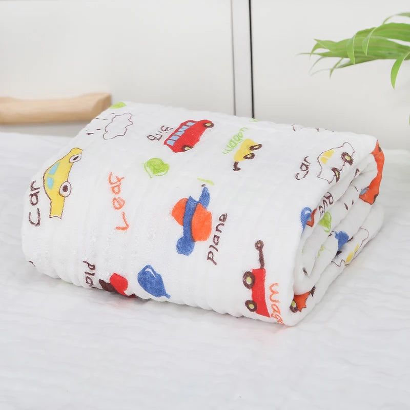 CozyNest Swaddle – Organic Muslin Baby Blanket