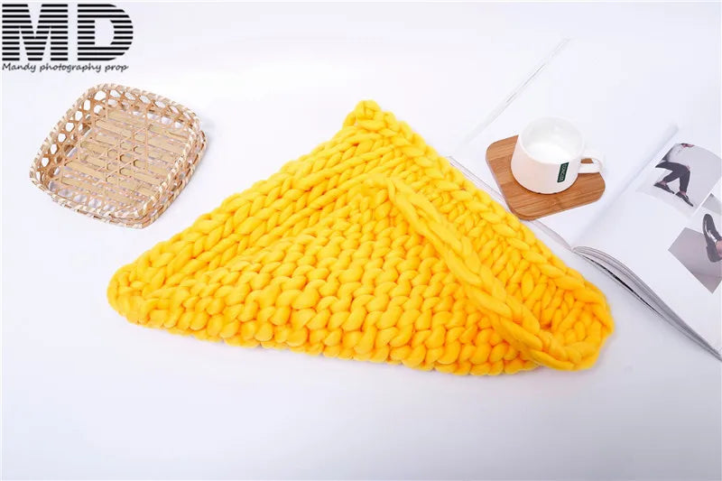 CloudNest Blanket – Soft Newborn Basket Filler Prop