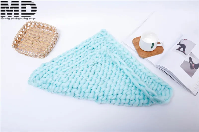 CloudNest Blanket – Soft Newborn Basket Filler Prop