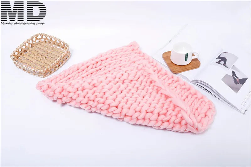 CloudNest Blanket – Soft Newborn Basket Filler Prop