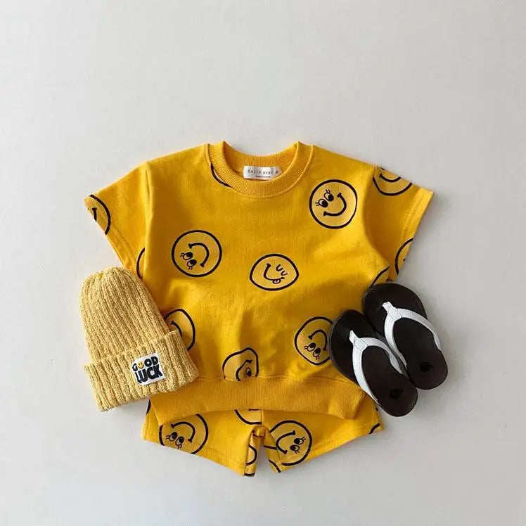 JollyJive – Fun Tee + Shorts Duo