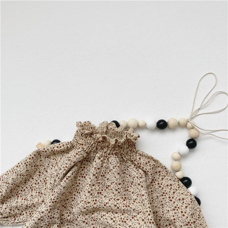 BlossiCheck Romper – Sweet Plaid Long Sleeve Onesie