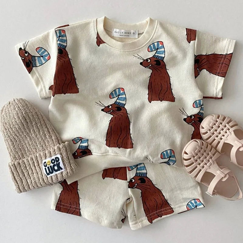 JollyJive – Fun Tee + Shorts Duo