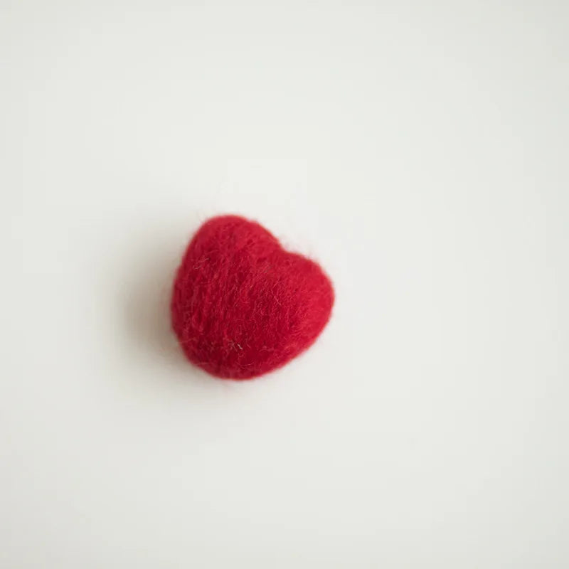 HeartNest Felt Props – Woolen Newborn Photography Charms