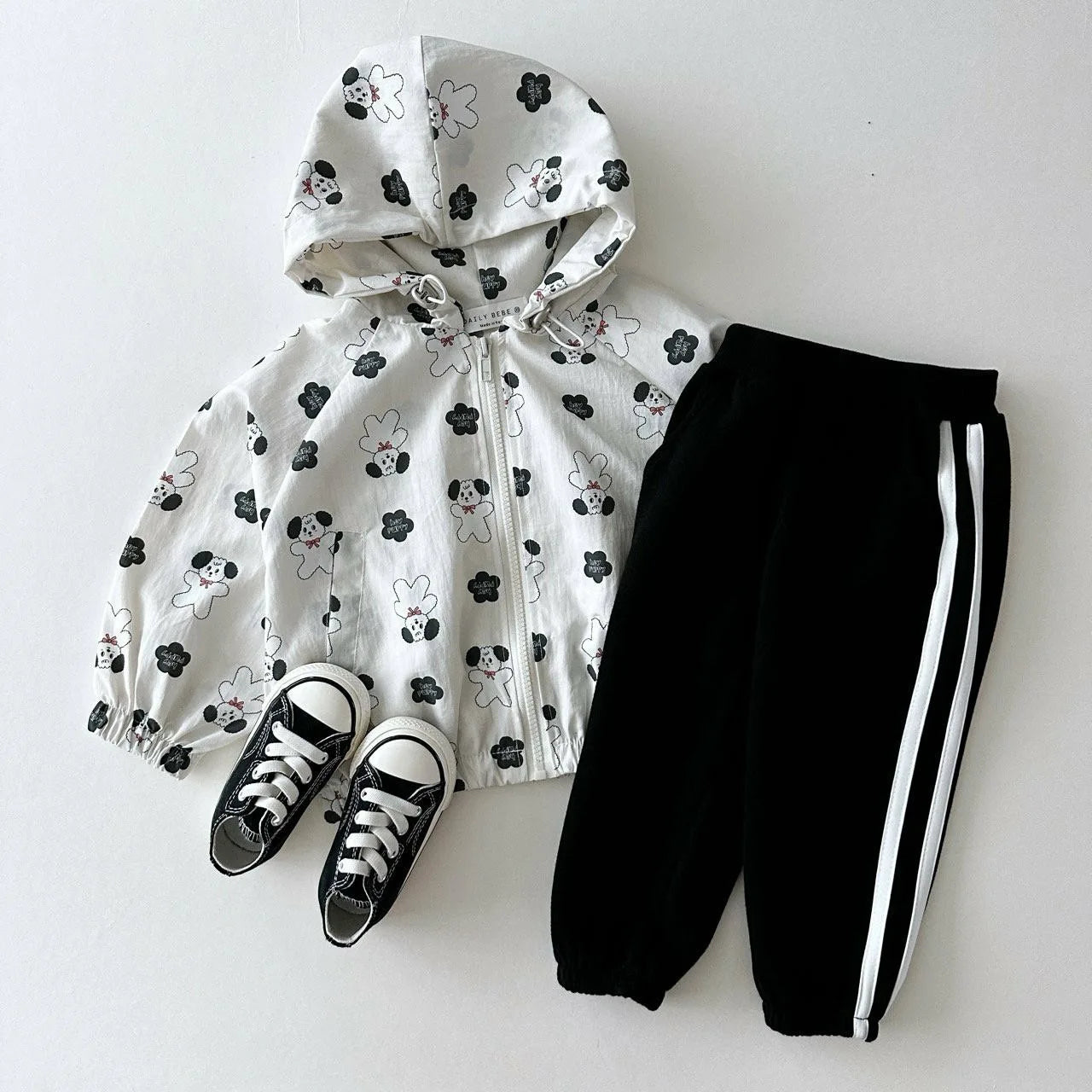 TiniTrek – Soft Cotton Joggers for Babies