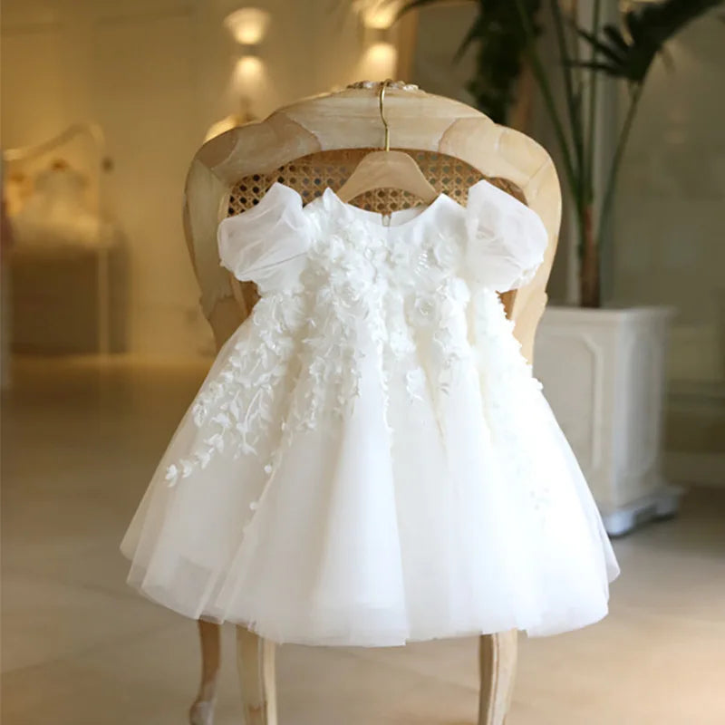 LumiBelle Dress – Elegant Infant Princess Gown