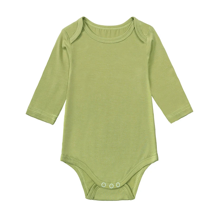 Bambella Romper – Long Sleeve Bamboo Baby Bodysuit
