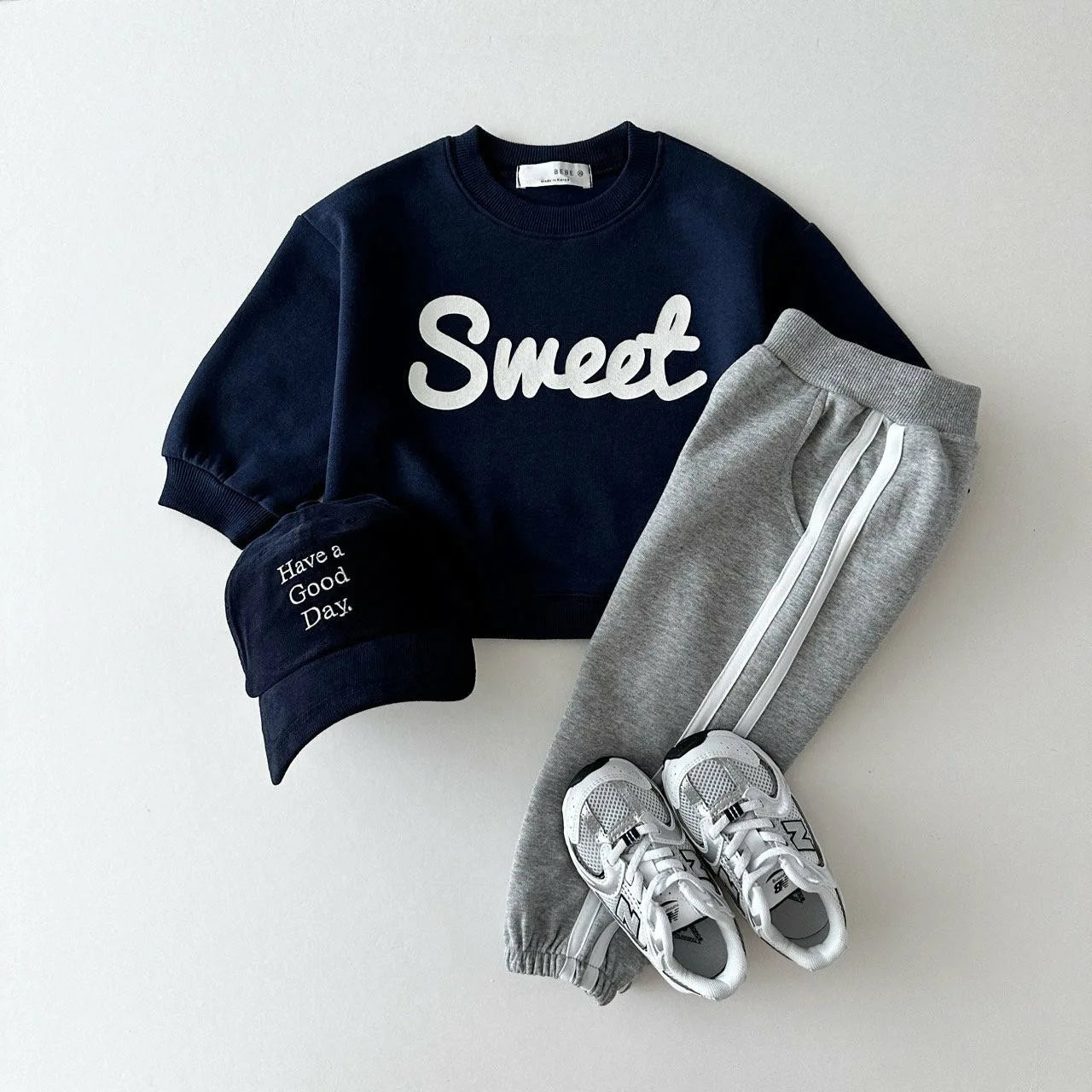TiniTrek – Soft Cotton Joggers for Babies