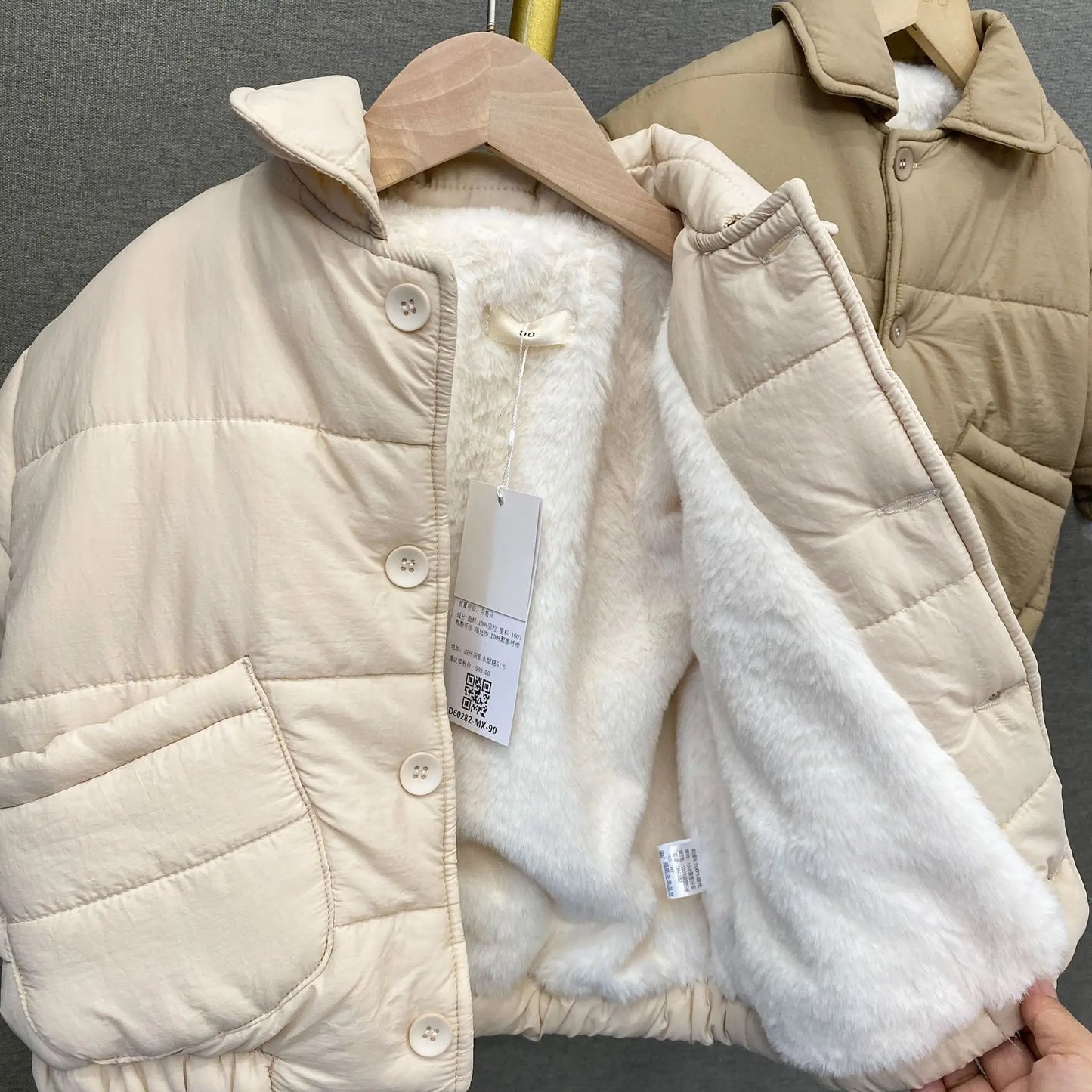 FrostGlow Jacket – Plush-Lined Winterwear for Boys & Girls