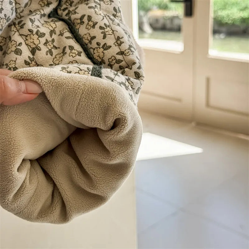 FloraSnug – Velvet-Lined Kids' Winter Trousers