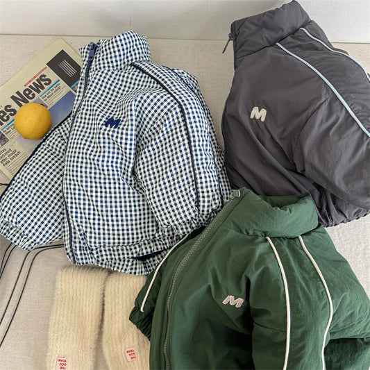 SnuggleMark Embroidered Puffer Jacket