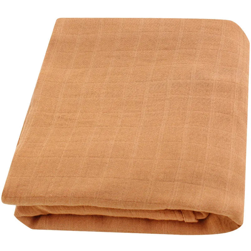 BambooNest – Solid Muslin Swaddle Blanket