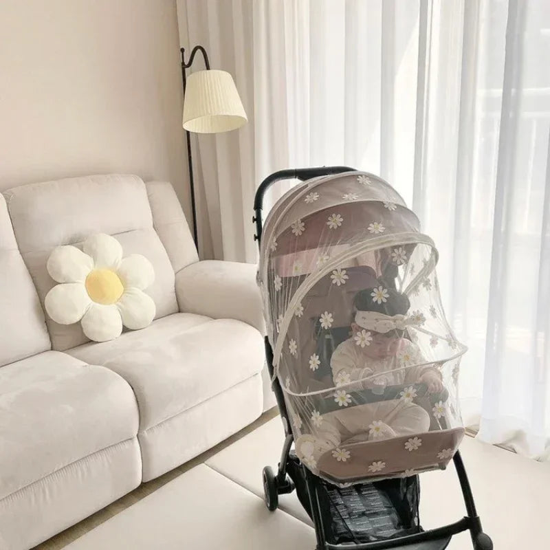 Baby Stroller Pushchair Mosquito Insect Net Safe Infants Protection Mesh Stroller