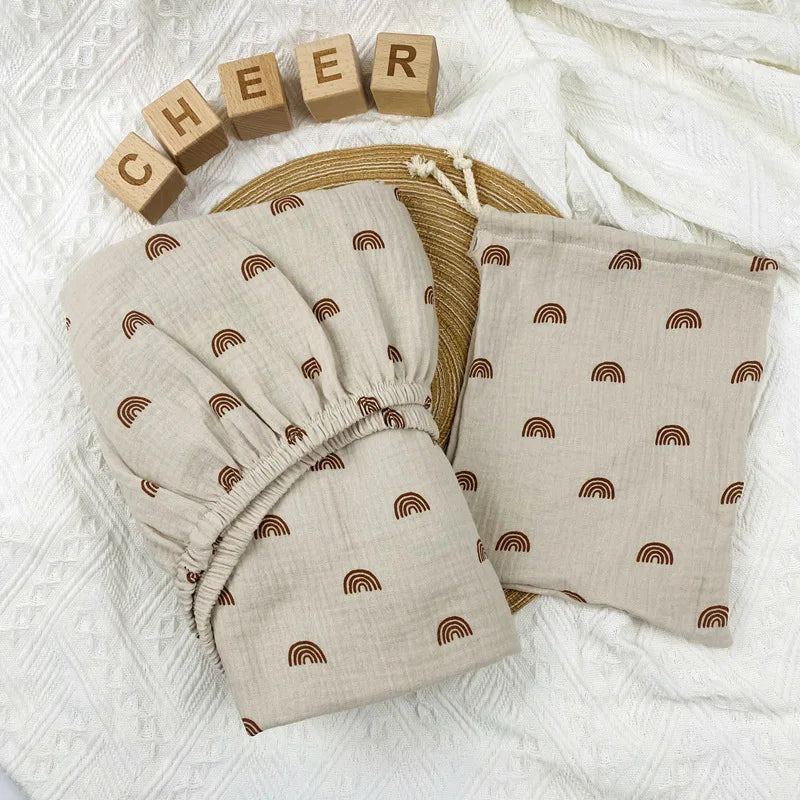CozyCocoon Sheet – Removable Crib & Changing Pad Slipcover