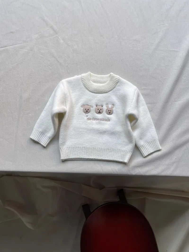 CozyCub Knit – Velvet-Lined Baby Sweater