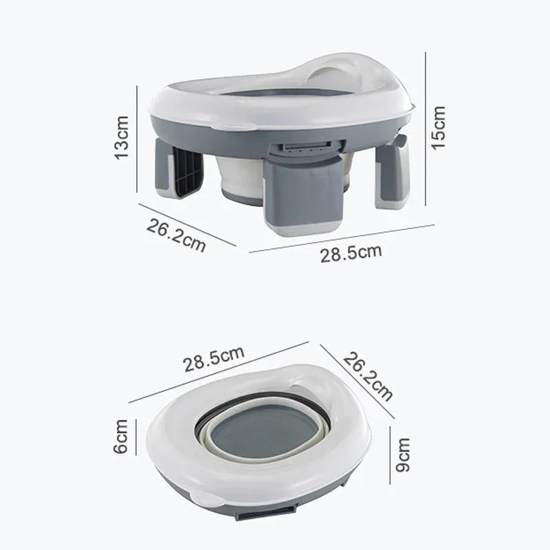PottiPal – Foldable Kid’s Toilet Seat with Bags