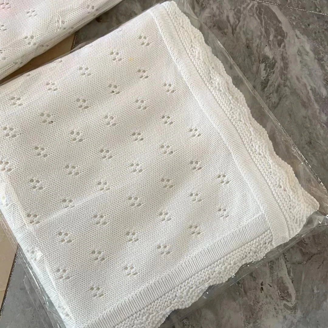 Naptide Baby Knit – Cozy Cotton Blanket for Crib & Wrap