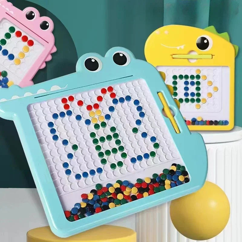 DrawBuddy – Cartoon Magnetic Writing Board with Pen