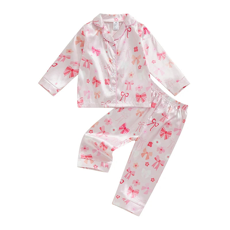 Silvaya – Satin Sleepwear Set for Girls
