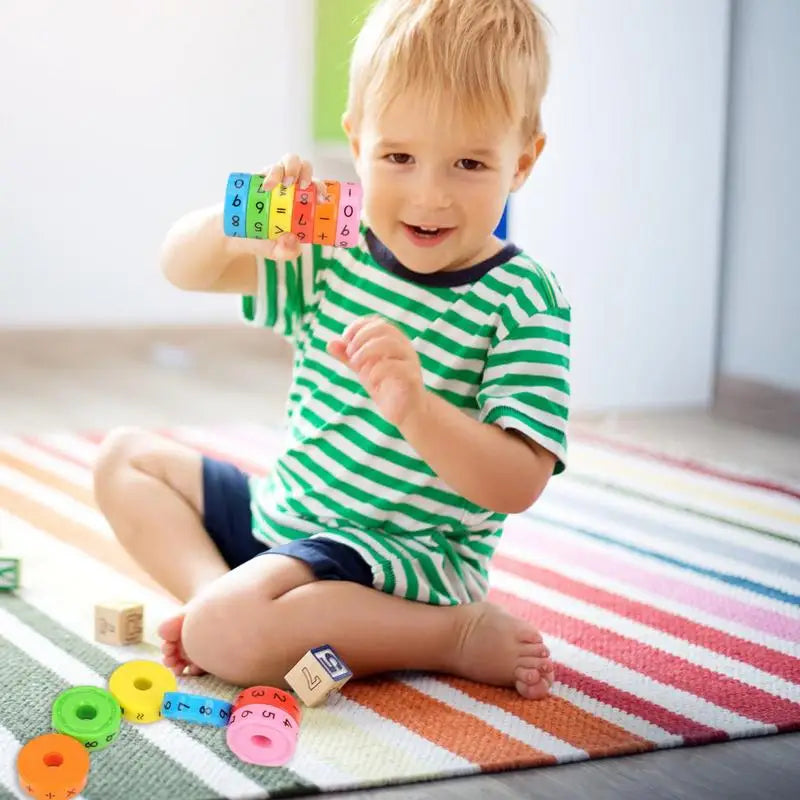 MathPlay Montessori Puzzle – Magnetic Blocks & Shape