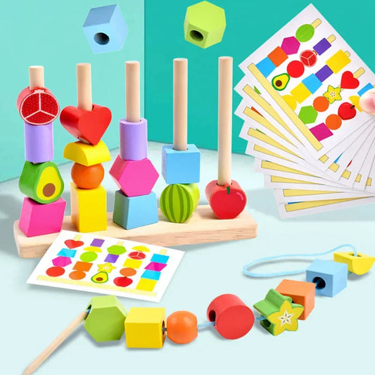 FruitForm – Montessori Color & Shape Matching Toy Set