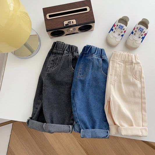PocketNest Jeans – Soft Denim Trousers for Tiny Explorers
