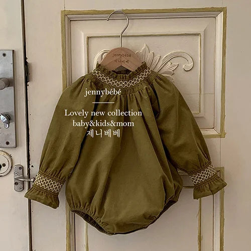 Bloomivy  Romper – Cotton Spring Baby Suit