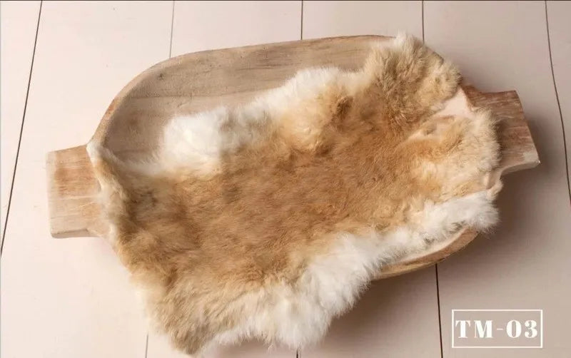 BunnyNest Filler – Soft Fur for Baby Props