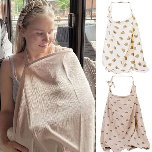 NuraVeil – Cotton Muslin Nursing & Stroller Cover