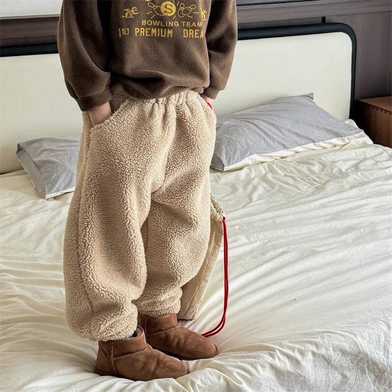 LambLuxe – Cozy Wool Pants for Littles