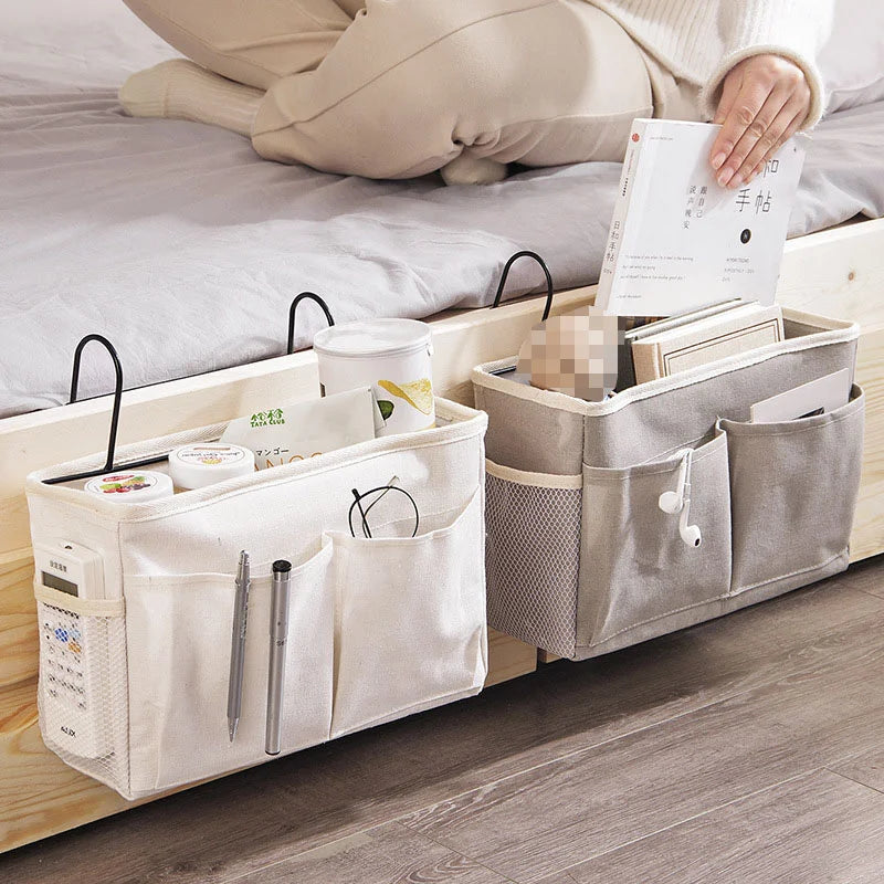 Portable Baby Care Essentials Hanging Organizers Crib Storage Cradle Baby Crib Organizer Diaper Bag Baby