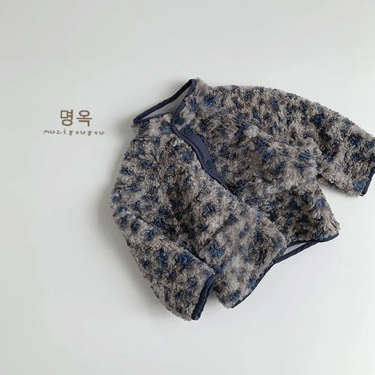 LeopaSoft Coat – Cozy Print Outerwear