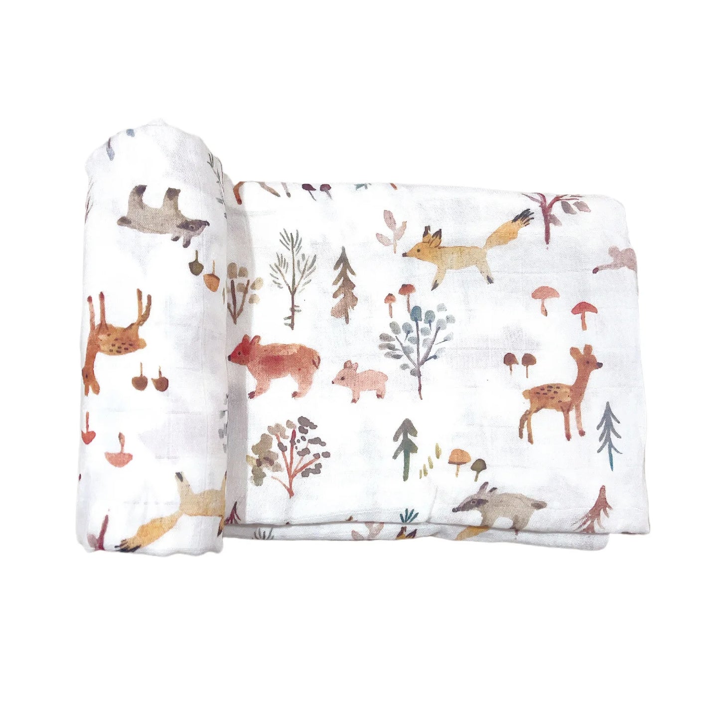 BambinoNest Wrap – Ultra-Soft Muslin Swaddle & Cover