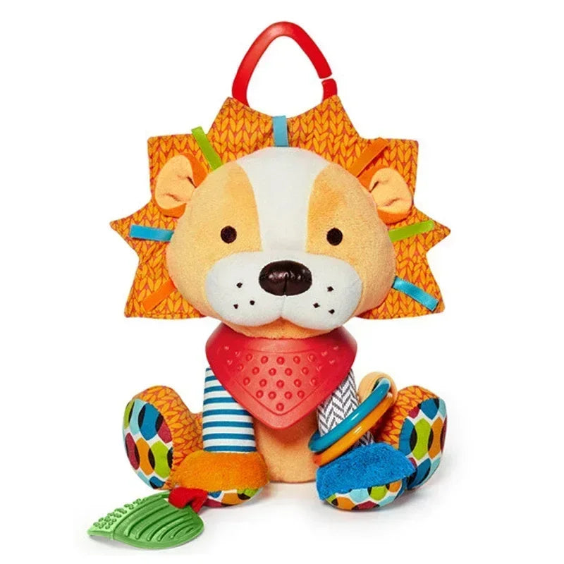 TummyToys – Animal Plush Rattle Set for Babies