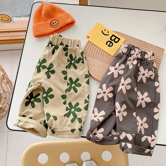 PetalPuff Trousers – Soft Cotton Baby Pants