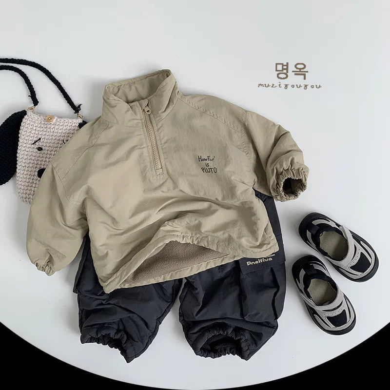WindChill Kids Hoodie – Warm Long Sleeve Sweatshirt & Windbreaker