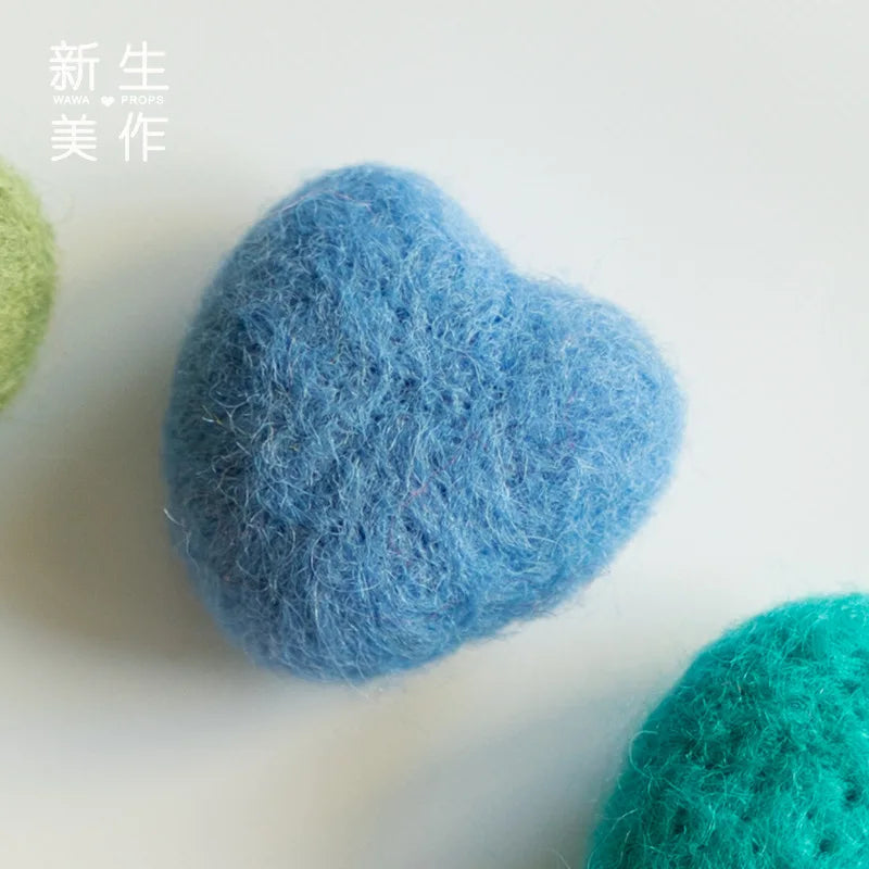 HeartNest Felt Props – Woolen Newborn Photography Charms