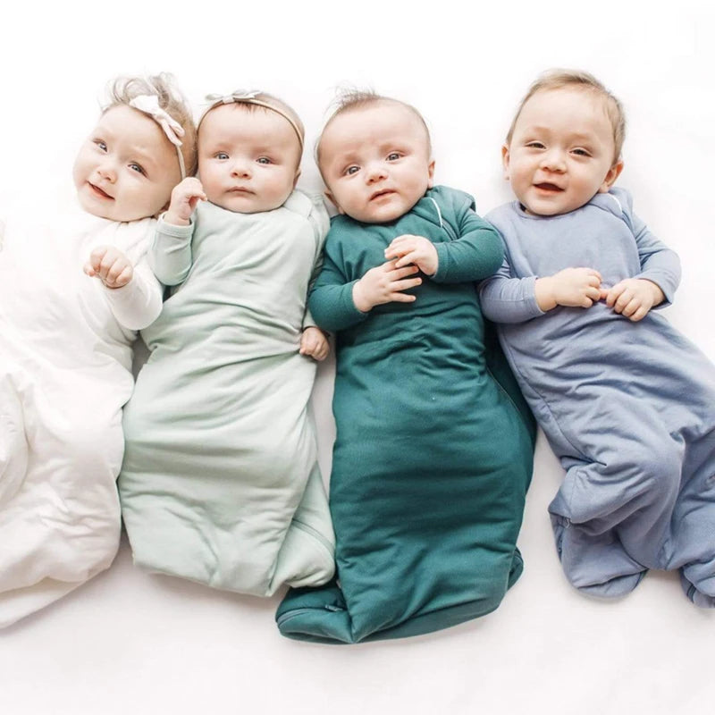 BambooCuddle Wrap – Soft Anti-Kick Sleep Bag for Infants