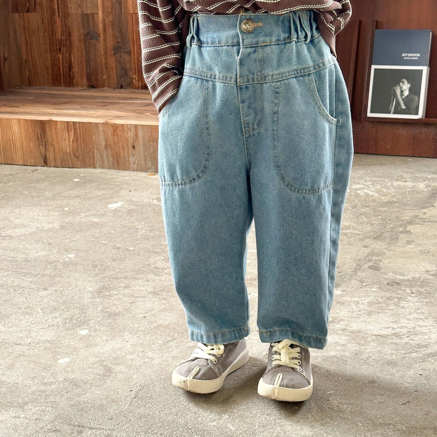 RetroNest Jeans – Soft Cotton Denim Trousers