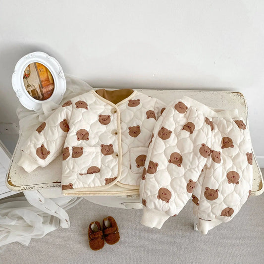 BearHug Set – Cotton Padded Jacket & Pants