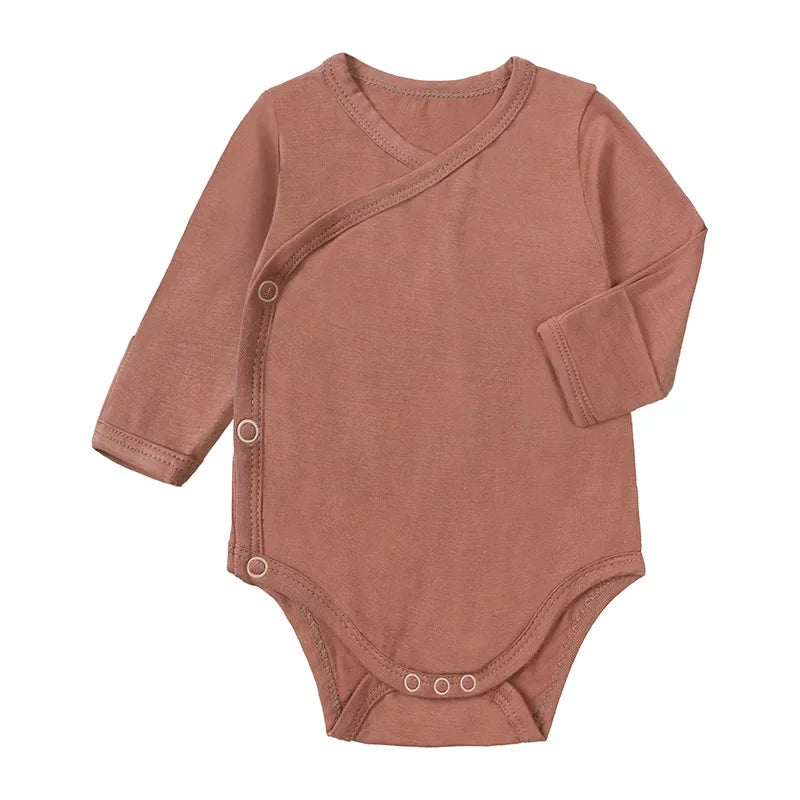 Bambella Romper – Long Sleeve Bamboo Baby Bodysuit
