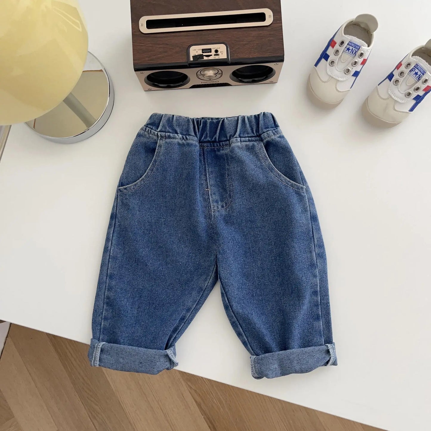 PocketNest Jeans – Soft Denim Trousers for Tiny Explorers