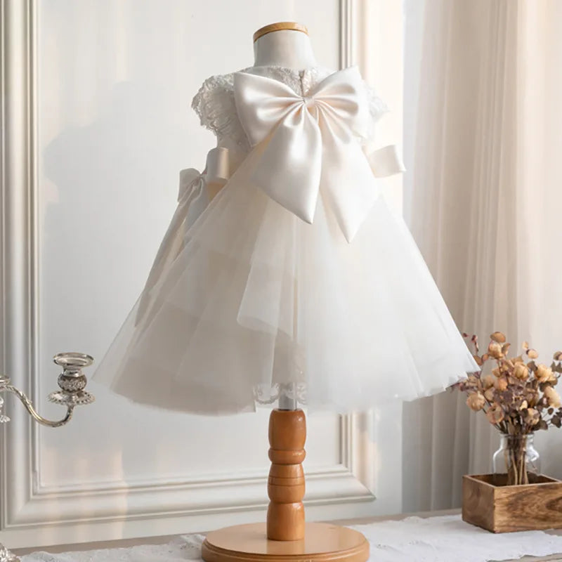 LumiBelle Dress – Elegant Infant Princess Gown